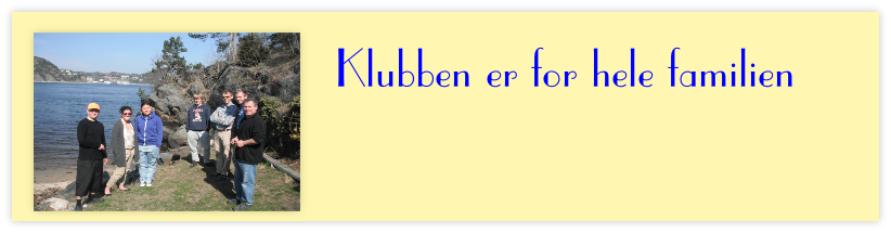 Klubben er for hele familien 
